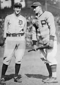 Ty Cobb & Honus Wagner at 1909 World Series